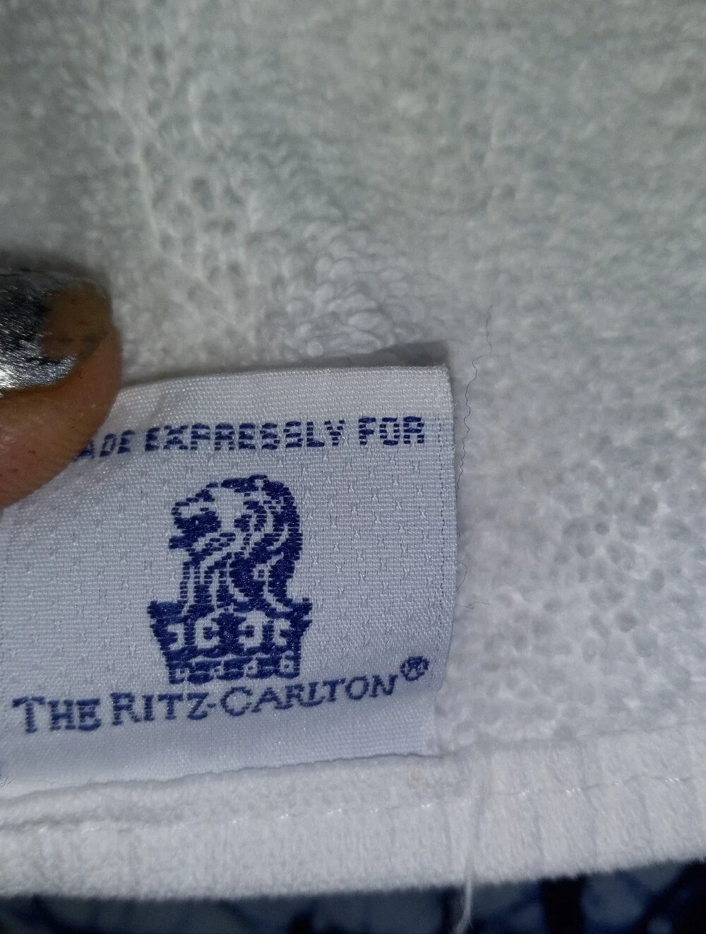 Vintage UNUSED  Ritz CARLTON Guest Towel